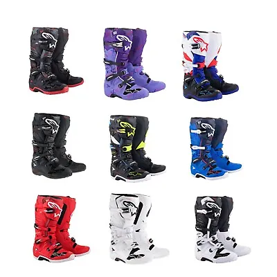 Alpinestars Tech 7 Boots Dirt Bike MX ATV Off Road Motocross Mens Boot Alpine • $439.95