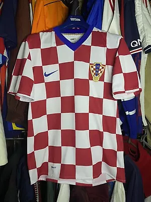 CROATIA 2016 2017 AWAY FOOTBALL SHIRT SOCCER JERSEY NIKE Sz M • $66