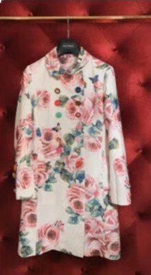 £100 • Buy 100% Mulberry Silk Trench Coat Brand New UK Size 6-8