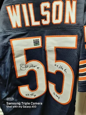 $200 • Buy Otis Wilson Signed Chicago Bears Jersey Inscribed  SB XX  2xAll Pro