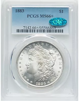 1883 PCGS MS66+ CAC Morgan Silver Dollar 566869 • $1099.95