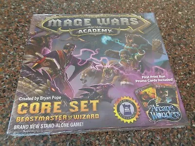 Mage Wars Academy Core Set Beastmaster Vs. Wizard (New Sealed) Arcane Wonders • $19.49