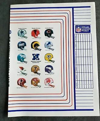 10 Vtg 80's Era NFL Football School BOOK COVERS Sz 11 X20  Cowboys49ersPackers • $20.82