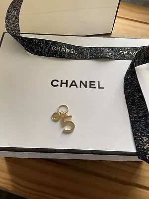 Chanel Gold  Colour No 5 Charm Accessory Holiday Christmas Brand New 2023 • £25