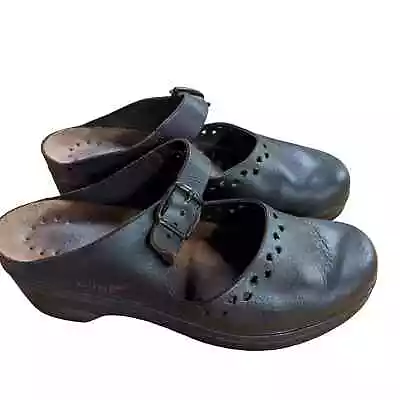 Mephisto Mobils Sabatina Mary Jane Clog Dark Brown Size 39 • $28.99