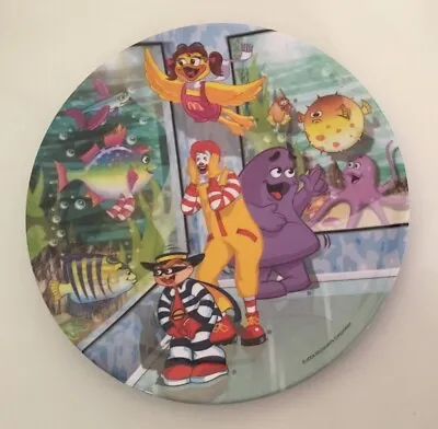 2004 McDonald's Collectible Aquarium Plastic Plate Ronald McDonald Birdie NICE! • $2