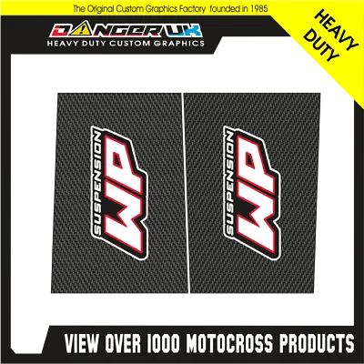 Motocross Mx Upper Fork Graphics Decals Wp • $29.07