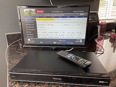 Panasonic DMR-HW120 Twin Tuner Freeview+ HD Recorder 500GB With Remote Working • £25