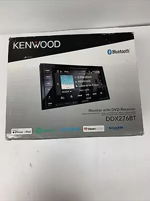 Kenwood DDX276BT 2-DIN 6.2  Touchscreen DVD Player Receiver- USED • $159
