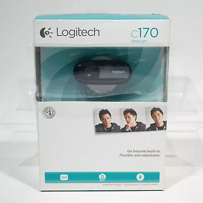 Logitech Webcam C170 USB W/ Clip VGA - Excellent & Working! • $19.95