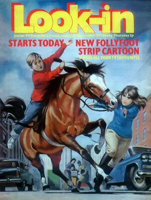 Look-in Magazine 27 Nov 1971 . Follyfoot Front Cover • £11.99