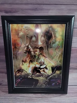 Framed Legend Of Zelda Twilight Princess Nintendo GameCube Wii Art Print Poster • $54.95