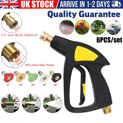 £12.99 • Buy Pressure Washer Gun Snow Foam Lance Car Wash Jet Turbo Nozzle For Karcher K2- K7