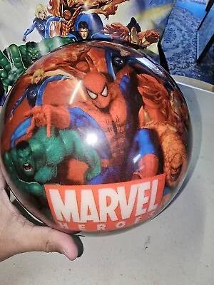 2007 Marvel Heroes Viz-A-Ball With Bag Undrilled 6lb 15oz READ • $65.99