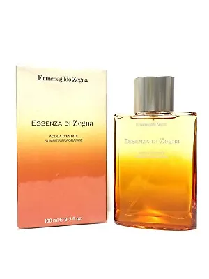 ESSENZA DI ZEGNA Summer Fragrance For Men 3.3oz EDT Spray  DISCONTINUED BO34) • $126.95