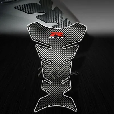 3D Gel Fuel/Gas Tank Pad Protector Decal/Sticker Chrome Carbon Look Suzuki GSX-R • $15.99