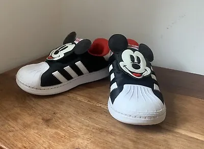 Adidas Mickey Mouse Trainers Size UK 7 • £10