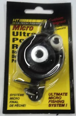 HT Micro Ultra Pole Ice Reel - TWO PACKS - Great For Ultra-Light Rods  #UIR-1  • $21.99