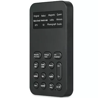 New Portable Wireless 8Multi Voice Changer Microphone Disguiser For Mobile Phone • $17.99