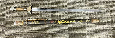 Vintage Sword Samurai Katana Signed Blade Japanese COSPLAY • $149.99