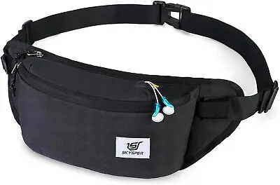 Bum Bag Belt Bag For Men And Women Waist Bag Neck Pouch Waterproof Anti-Thef • £12.99