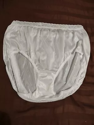 Lot Of 3 Vintage Hanes 100% Nylon Shiny Silky Panties Assorted Sizes • $20