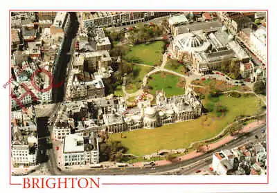Postcard__Brighton The Royal Pavilion Aerial View [J Arthur Dixon] 42110 • £2.49