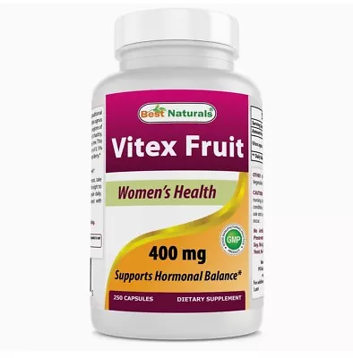 Best Naturals Vitex Fruit (Chasteberry) 400 Mg 250 Capsules • $15