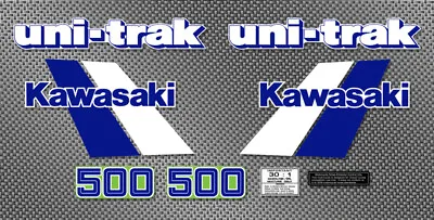 1984 Kawasaki KX500 8pc Stickers Decals Graphics Aufklebers 84' KX Motocross MX • $49.99