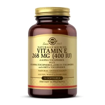 Vitamin E Mixed (d-Alpha Tocopherol And Mixed Tocopherols) 400 IU 50 S Gels By S • $11.27