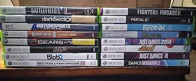 $3.99 • Buy XBOX 360 Games Lot Your Choice Save Up To 20% Tested & Working Guitar Hero Lego