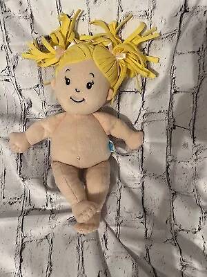 Manhattan Toy Soft Stella Blonde Baby Doll Plush  13” • $12