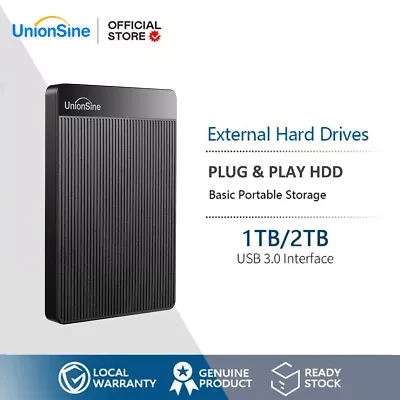 EXTERNAL HARD DRIVE 2.5/3.5  1TB 3TB 4TB 16TB 18TB SATA HDD TV DESKTOP PC PS Lot • £247.94