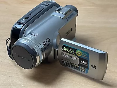 PANASONIC NV-GS320 Video Camera Leica Dicomar 3CCD - Untested - UK Seller • £49.99