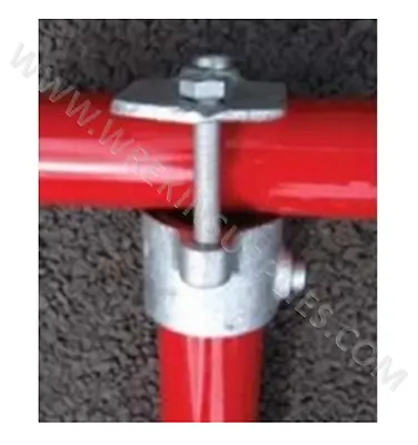 Q Clamp RETRO FIT CLAMP Pipe Key Fitting Kee Handrail 2 34mm 3 42mm 4 48mm (135) • £10.50