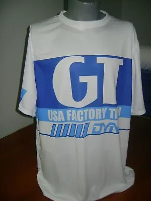 Gt Old School Bike Jersey Bmx Jersey Race Bike Shirt Bmx Vintage Xl White Sl • $40