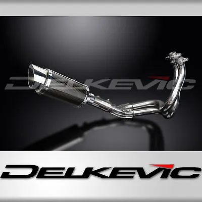KAWASAKI KLE650 VERSYS 2007-14 FULL EXHAUST 200mm CARBON ROUND SILENCER • £314.99
