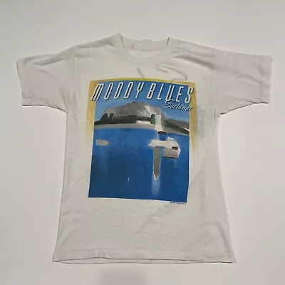 Moody Blues Vintage 1988 Sur La Mer Tour Band T-Shirt Size Small See Description • $40