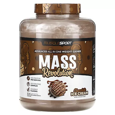 Mass Revolution Chocolate Ice Cream 6 Lbs (2721 G) • $54.86