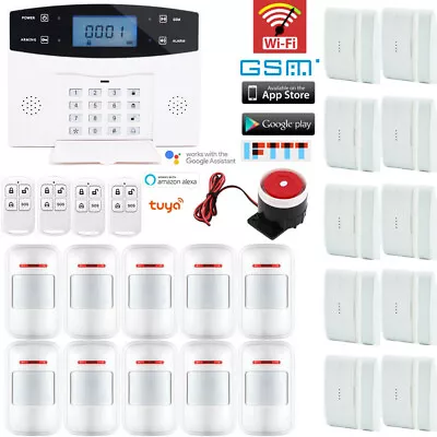 C51 WiFi Tuya APP Wireless Smart Home Security Alarm Burglar System+Alexa+Google • $236.54
