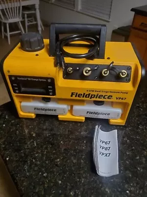 Fieldpiece VP67 6 CFM Dual Stage Vacuum Pump • $375