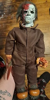 Michael Myers Cinema Of Fear Mezco Rob Zombie Halloween Ii  Deluxe Plush Rare  • $249.99