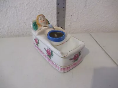 Vintage Nodder Ashtray Woman Base Only Risque • $24