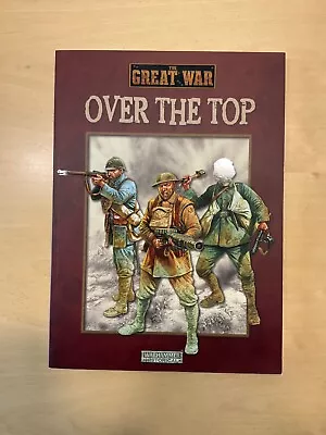 Warhammer Historical. WW1. Wargames Rule Book. Over The Top. • £60