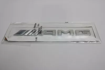 AMG Badge Emblem Sticker 3D For Boot Silver Chrome Car Sedan Coupe SUV AUS Stock • $16.50