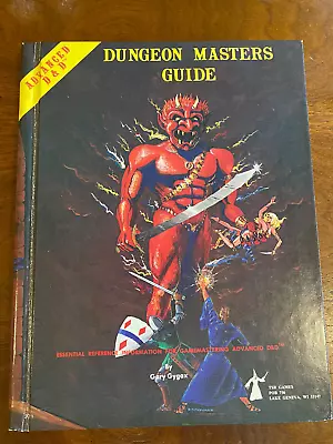 Advanced Dungeons And Dragons Dungeon Masters Guide Gary Gygax 1979 • $59.99