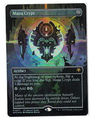 MTG - Mana Crypt Lci Special Guest Foil Special Guests • $264.95