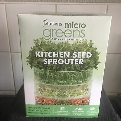 £14 • Buy Johnsons Microgreens Kitchen Seed Sprouter