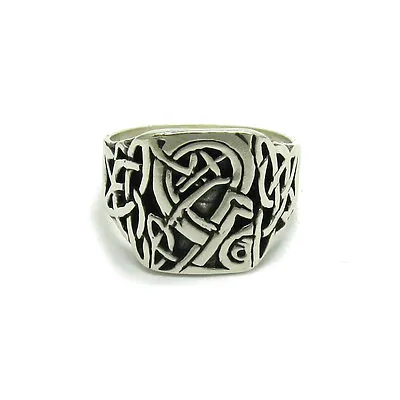 Genuine Sterling Silver Men's Celtic Ring Hallmarked Solid 925 Handmade • $30.30