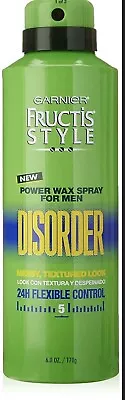 GARNIER Fructis Style DISORDER Power Wax Spray For Men • $8.99